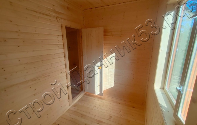 4 Брусовой дом ОД-46, 7х8м, 56 М², Московская область, Красногорский район, п. Ильинское-Усово. (16)